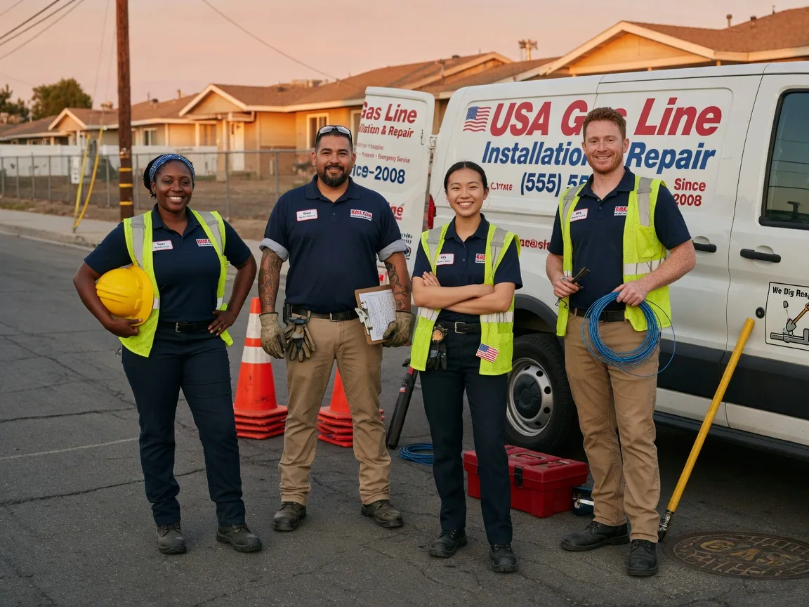 Gas Line Installation company in Belpre, OH